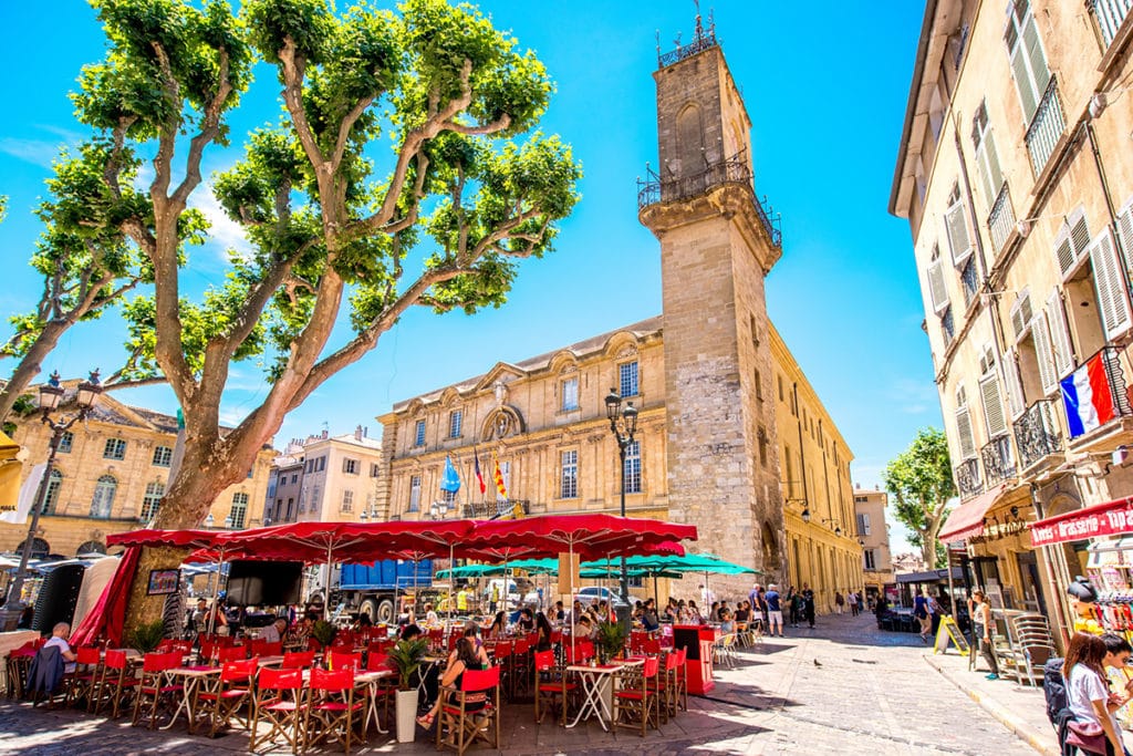 Ville d'Aix-en-Provence, France